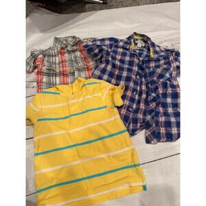 Lot of 3 Short Sleeve Shirts Size 4/4T